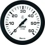 faria tach 6k i/o euro wht