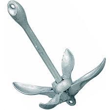 Anchor Folding Galvanized 4 Kg.(8.8#)
