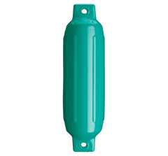 Polyform G4 6 5 X 23 Twin Eye Fender Teal - Steveston Marine and Hardware