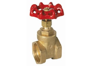 Valve Brass Gate Valve R And W 267