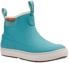 Grundens Womens Deck - Boss Ankle Boot - Gulf Blue - Steveston Marine and Hardware