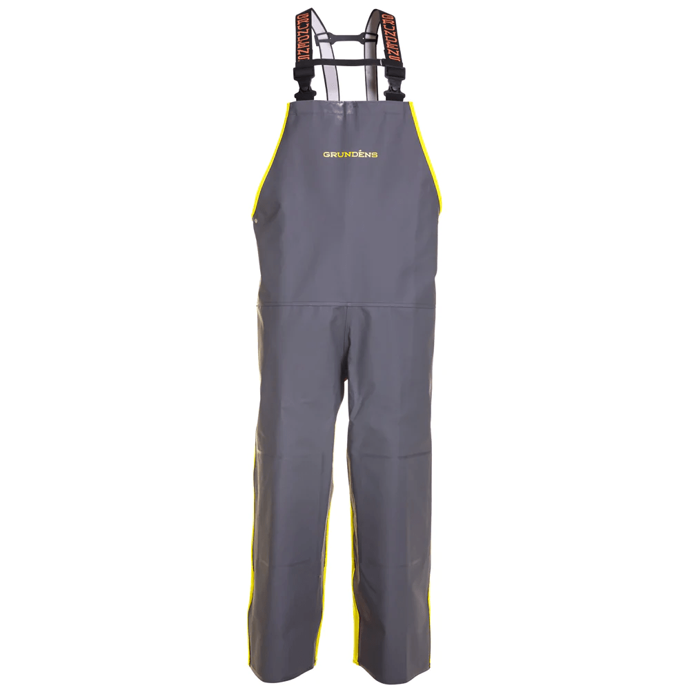 Grundens Hauler Bib - Yellow/Gray - 10153 - Steveston Marine and Hardware