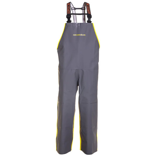 Grundens Hauler Bib - Yellow/Gray - 10153