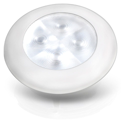 Hella Light 12V Led 4 White Rnd White Trim