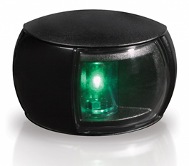 Hella Light Naviled Strbd W/Clr Lens Blk