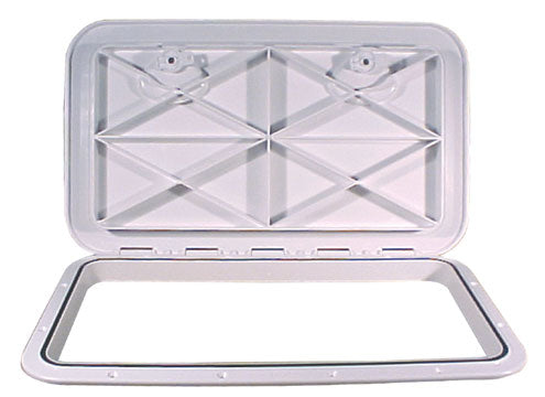 Beckson Hatch Rect. 14"X24" White
