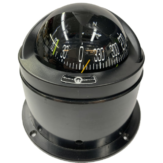Riviera Idra Binnacle Mount Compass Black