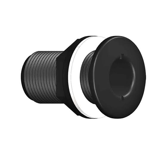 Tru design Thruhull,GRP Domed 3" BSP. Black