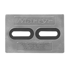 Martyr Plate Anode 3/4" x 3" x 6" N Type with Wire