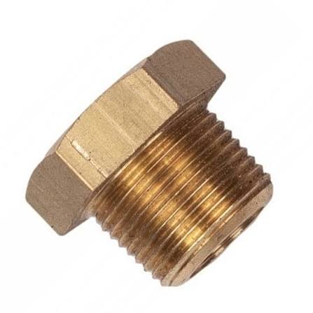 Martyr Brass Plug 1/4" NPT x 2-1/2" Length