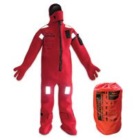 LALIZAS Immersion Suits 'Neptune', SOLAS - MER, Small, Insulated - with neoprene gloves - Steveston Marine and Hardware