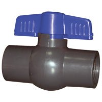 Ball valve 1/2'', PVC - Steveston Marine and Hardware