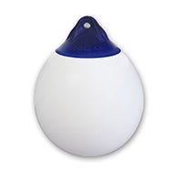 OCEAN Buoy R1, 28x38cm, White/Blue - Steveston Marine and Hardware