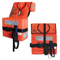 LALIZAS Foam Folding Lifejacket Compact, SOLAS/MED - MER, Adult, Orange - Steveston Marine and Hardware