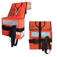 LALIZAS Foam Folding Lifejacket Compact, SOLAS/MED - MER, Child, Yellow - Steveston Marine and Hardware