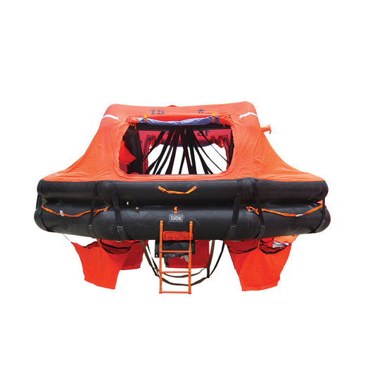 LALIZAS Liferaft SOLAS OCEANO, Davit-launched Type, 16 prs, canister (Α)