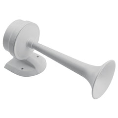 Trumpet Electric Horn, White - Steveston Marine and Hardware