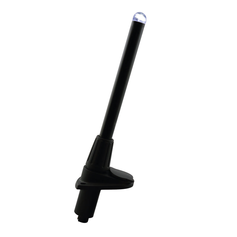 MICRO LED Pole Light, Plug in 25cm, White Light, Black