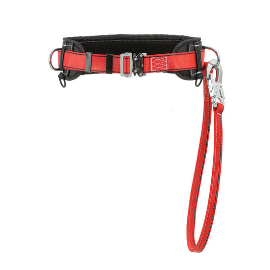 Fireman Belt, with Restraint Lanyard, M-XL (85-120cm), EN358, CE