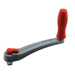 Lofrans' Winch Handle, Glass Reinforced PA, with lock, 8'' (20 cm), Grey - Steveston Marine and Hardware