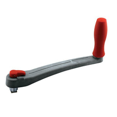 Lofrans' Winch Handle, Glass Reinforced PA, with lock, 10'' (25 cm), Grey - Steveston Marine and Hardware