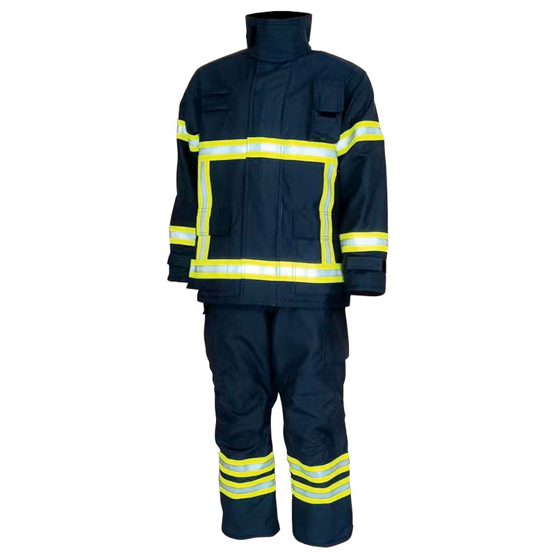 LALIZAS Antipiros Fireman's Jacket & Trousers, Blue, XL,SOLAS/MED, EN469:2020