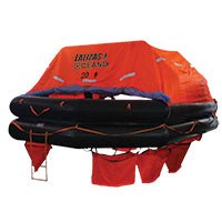 LALIZAS Liferaft SOLAS OCEANO,Throw - overboard Type,20 prs,canister (A) - Steveston Marine and Hardware