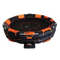 Lalizas Oceano Open Reversible Liferaft – 65 Person Capacity, Canister Pack - Steveston Marine and Hardware