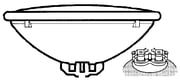 ITT Jabsco Par 7 12V Sealed Beam