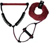 Kwik Tek Wakeboard Rope Phat Grip Red - Steveston Marine and Hardware