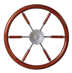 Vetus Steering Wheel W/Mahog.Rim