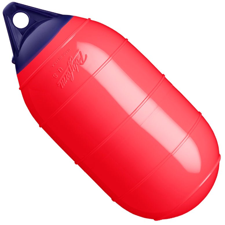 Polyform Fl.Red Low Drag Buoy 12 X23 - Steveston Marine and Hardware