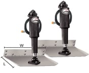 lenco - 9 - x - 18 - trim - tab - kit - 14 - ga - no - s - Steveston Marine and Hardware