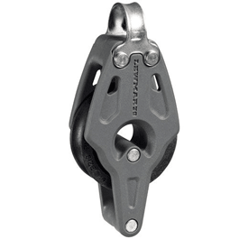 Lewmar Block Synchro 30Mm Singl Strap/Bkt - Steveston Marine and Hardware