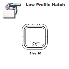 Lewmar Hatch Lo-Profile Size 10