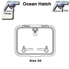 Lewmar Hatch Ocean 30 Flat