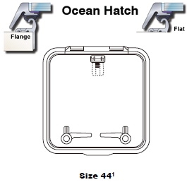 Lewmar Hatch Ocean 44 Flat