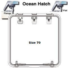 Lewmar Hatch Ocean 70 Flat