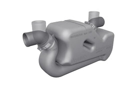 Vetus Plastic Water Lock Muffler