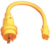 marinco 15amp/125v fem adapterpower-105spp