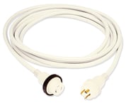 Marinco 30A Shore Power Cord Wht 50Ft-199120