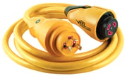 Marinco Eel Cord Set 30A 125V 12'-CS3012