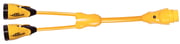 Marinco Eel Yadap 50A 125V Male/2-30A-Y503230