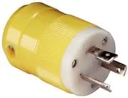 marinco male plug 20a / 125v-205crpn