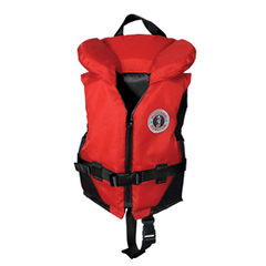 Mustang Youth Vest 60 - 90lb Red/Black - MV1207 - Steveston Marine and Hardware