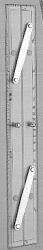 Binnacle 12 Degree Marked Parallel Rule - Steveston Marine and Hardware