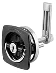 Perko 2-1/2X2-1/2 Blk Flush Latch