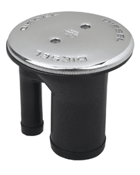 Perko Deck Fill Hose Diesel Chr Cap - Steveston Marine and Hardware