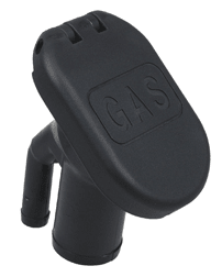 Perko Fill Gas W Vent Black - Steveston Marine and Hardware