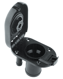 Perko Fill Water W Vent Black - Steveston Marine and Hardware